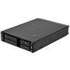 Silverstone Adattatore Silverstone 2x SSD o HDD 2.5'' ad uno slot 3.5'' per case Pc 10.13x2.54x14.57cm Nero [SST-FS202B-V2]