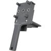 Horett Localizzatore di Fori Diritti Guida per Trapano Strumento Guida per Perforazione Regolazione Millimetrica 6mm 8mm 10mm Punte da Trapano Plastica ABS Portatile con Tasselli e Anelli (Grigio)