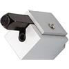 FTVOGUE Scalpello Angolare Quadrato con Cerniera a 90 Gradi, Mortasa 7 X 3 Cm (SILVER)
