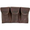GEWA Corno - Custodia Bocchino Corno Francese Crazy Horse - Triple Brown