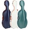 PURE GEWA Violoncello - Astuccio Per Violoncello Policarbonato Fun - 4/4 - Blu/nero (ps...