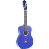 PURE GEWA Chitarra Classica - Chitarra Classica Basic - 1/2 Blu Trasparente