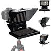 NEEWER Teleprompter 2in1 11 Aggiornato con Monitor per Windows MacOS, Supporta Mirroring Schermo, Prompter Portatile per Fotocamera Phone Webcam per YouTube Twitch Streaming Videoconferenza, X11