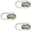 Gissroys Animal Styles Telecamera Blocker Webcam Shield per telefoni, tablet, laptop, protezione dei dati, diversi colori, opzione tablet webcam cover