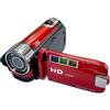 CCZRD Videocamera Digitale DV Regalo Da 16 Megapixel Cattura Facilmente Momenti Meravigliosi(Red)
