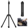 ULANZI TT43 - Treppiede per luce, allungabile 1,9 m, regolabile, in alluminio, soluzione di illuminazione portatile per luci stroboscopiche, webcam, fotocamere e softbox
