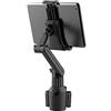 JINGLING Laptop portabicchieri per auto, Supporto per telefono automatico | regolabile a 360°, Supporto per tablet con barra di inclinazione a 270 ° Supporto per laptop con base triangolare in silicone