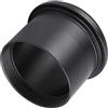 Naroote Anello Adattatore per Oculare Telescopico Completamente Filettato per Fotografia con Fotocamere, Anello per Obiettivo M48*0,75 per Filtri, Accessorio per Oculare Astronomico da 2 Pollici