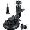 ASOCEA Action Camera Suction Cup Mount Windshield Camera Holder Tripod Adapter with 1/4 Screw Compatible with Gopro Hero 13 12 11 10 9/AKASO EK7000/Brave 4/Dragon Touch/DJI OSMO/Insta360 X3 x2