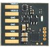 jebyltd Scheda Commutazione Della Fotocamera Selezionisti Video Per UAVS Small Trasmissione Accessorio Foxeer Video Switcher