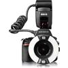 MEKE Meike 14EXT-N E-TTL - Flash ad anello con LED AF Assist lampada per fotocamera Nikon DSLR