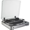 Audio-Technica AT-LP60USB Giradischi a Trazione diretta, USB e Analogico, Argento