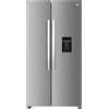 DAYA DFA69DNH3XE0, Sistema Multi Flow: Sì; raffreddamento frigorifero: No Frost; congelatore: Frost, Capacità netta totale 529 l, Rumorosità: 39 dB(A), Dispenser acqua, Dimensioni: L 90,5 cm A 177 P 67 cm, Inox, Classe E