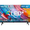 METZ 32MQF7030Z, Smart TV 32" QLED+ HD, Google TV, HDR10, Dolby Digital Plus, Eye Care