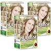 Garnier Colorante in crema, colorante per capelli, colorazione permanente per capelli, con 3 oli nutrienti, Nutrisse, vaniglia bionda 80, confezione da 3 pezzi