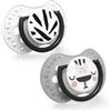 Lovi Ciuccio in Silicone Dinamico Salt & Pepper 0-3M 2 pz