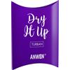 Anwen Turbante per Capelli Dry It Up Viola