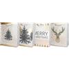 Incood Borsa regalo - Albero di Natale/Cervo (26x32 cm) 1 pz.