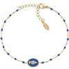 Amen Gioielli Bracciale Donna Amen MIRACOLOSA in Acciaio e Smalto codice ACBRMISMGBL
