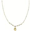 Amen Gioielli Collana Donna Amen SACRO CUORE in Acciaio Gold con Smalto codice ACCL818375G
