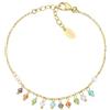 Amen Gioielli Bracciale Donna Amen RAINBOW in Argento 925 Gold codice BRGRGM3