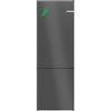 Bosch KGN49OCAF, Serie 4, XXL frigorifero e congelatore Libera installazione, 203 x 70 cm, refrigerante 311 L e congelatore da 129 L, Green Collection, Total No Frost, Extra Silenzioso, VtaFresh XXL