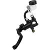 Madezz Pompa Frizione e Freno Idraulica Radiale Universale per Moto Scooter, Leva Regolabile, Adatta a Manubri 22 mm (7/8), Sinistra Anteriore