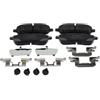 BOSCH Kit pastiglie freno, Freno a disco 0986494652 | Compatibile con: FORD FIESTA VI, FIESTA VI Van