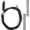 BOLOJAU 38,98 Cavo frizione acceleratore regolabile per Pit Dirt Bike 50cc, 70cc, 90cc, 110cc e 125cc, per Coolster, per Apollo, per SSR, per TaoTao, per Sunl, per Baja, ricambio per moto a 4 tempi