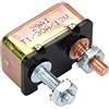 aqxreight Interruttore Automatico, Interruttore Automatico Universale per Ripristino Fusibile Automatico 12/24V con Copertura in Metallo(30A)