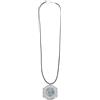 CALLARON Orologio da tasca sportivo cronometro orologio digitale con allarme digitale cronometro portatile accessori per le donne moschettone gioielli bianchi Miss, bianco, 33X4CM