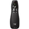 LOGITECH PRESENTER LOGITECH WIRELESS MOUSE R400, 1000 dpi 5 tasti, USB 910-001356 Nero 910-001356 LOGITECH - 910-001356