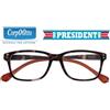 Industrie Ottiche Italiane Srl Occhiale Da Lettura Corpootto C8 President Tartaruga-Marrone+3,00