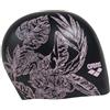 ARENA Sirene Cuffia da Nuoto, in Silicone, per Donna, Nero