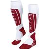 FALKE SK5 Expert M Kh seta filo funzionale caldi sottili 1 paio, Calzini da sci Uomo, Bianco White 2088, 39-41