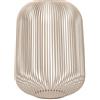 Blomus Lanterna Lito | Nomad | Dimensioni L | 33L x 33B x 45H cm | Portacandele Beige | Portacandela Antivento in Acciaio Inox | Lanterna Decorativa | Lanterna Decorativa per Interni | Grande