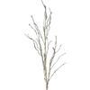 Fictory Rami di salice artificiale, 85 cm, bianco, con foglie in EVA e filo metallico, per decorazione centrotavola per la casa e per matrimoni