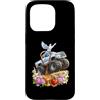 Catholic Core Catholiccore Aesthetic Got Custodia per iPhone 15 Pro Monster Truck Coquette Cristiano Religioso Rosario Cuore Rosa