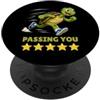Fast Enough Tortoise Tartaruga in esecuzione che ti passa 5 stelle PopSockets PopGrip Adesivo