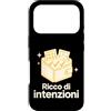 Dim's Designs Italy Custodia per iPhone 17 Pro Ricco di Intenzioni - Ironia sul Costo della Vita