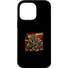 Kaiju Monster Bangkok Beast Crocodile fi Custodia per iPhone 14 Pro Max Resa dei conti tra Bangkok Beast Reptile e Kaiju City