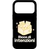 Dim's Designs Italy Custodia per iPhone 17 Pro Max Ricco di Intenzioni - Ironia sul Costo della Vita
