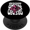 Peak Bagger Extreme Mountaineering Appar Mountaineering Summit Or Die Peak Bagger Skull Climbing PopSockets PopGrip Adesivo