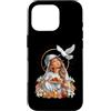 Catholic Core Catholiccore Aesthetic Got Custodia per iPhone 16 Pro Pastafari FSM Spaghetti Volanti Mostro Coquette Pasqua