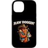 Funny Hot Dog Dog In Me Grill Party Good Custodia per iPhone 14 Raw Dogin Vintage Hot Dog Maestro della Griglia Regalo