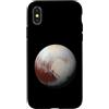 gotyoucoveredart Custodia per iPhone X/XS Plutone il pianeta nano