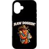 Funny Hot Dog Dog In Me Grill Party Good Custodia per iPhone 16 Raw Dogin Vintage Hot Dog Maestro della Griglia Regalo