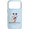 Disney Custodia per iPhone 17 Pro Disney 100 Anniversario Mickey Mouse D100 Citazione Felicità