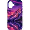 Mirror Lake Collection Custodia per iPhone 16 Montagne del Lago Specchio