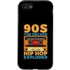 90s Hip Hop Gifts Custodia per iPhone SE (2020) / 7/8 Anni '90 Il decennio Hip Hop esploso Anni '90 Hip Hop